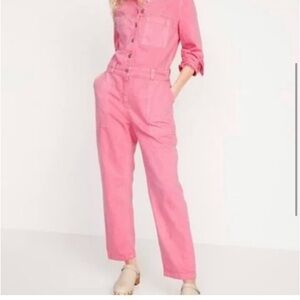 Old Navy denim coveralls